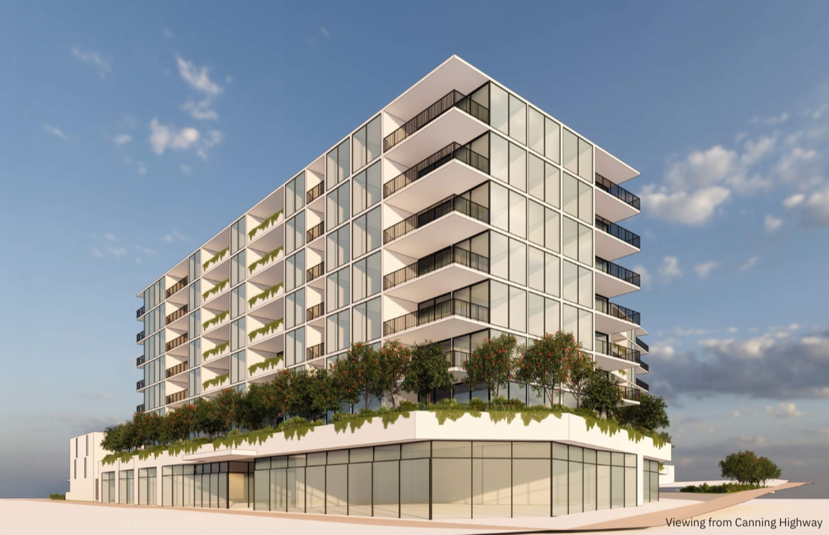 Bicton WA commercial and residential complex