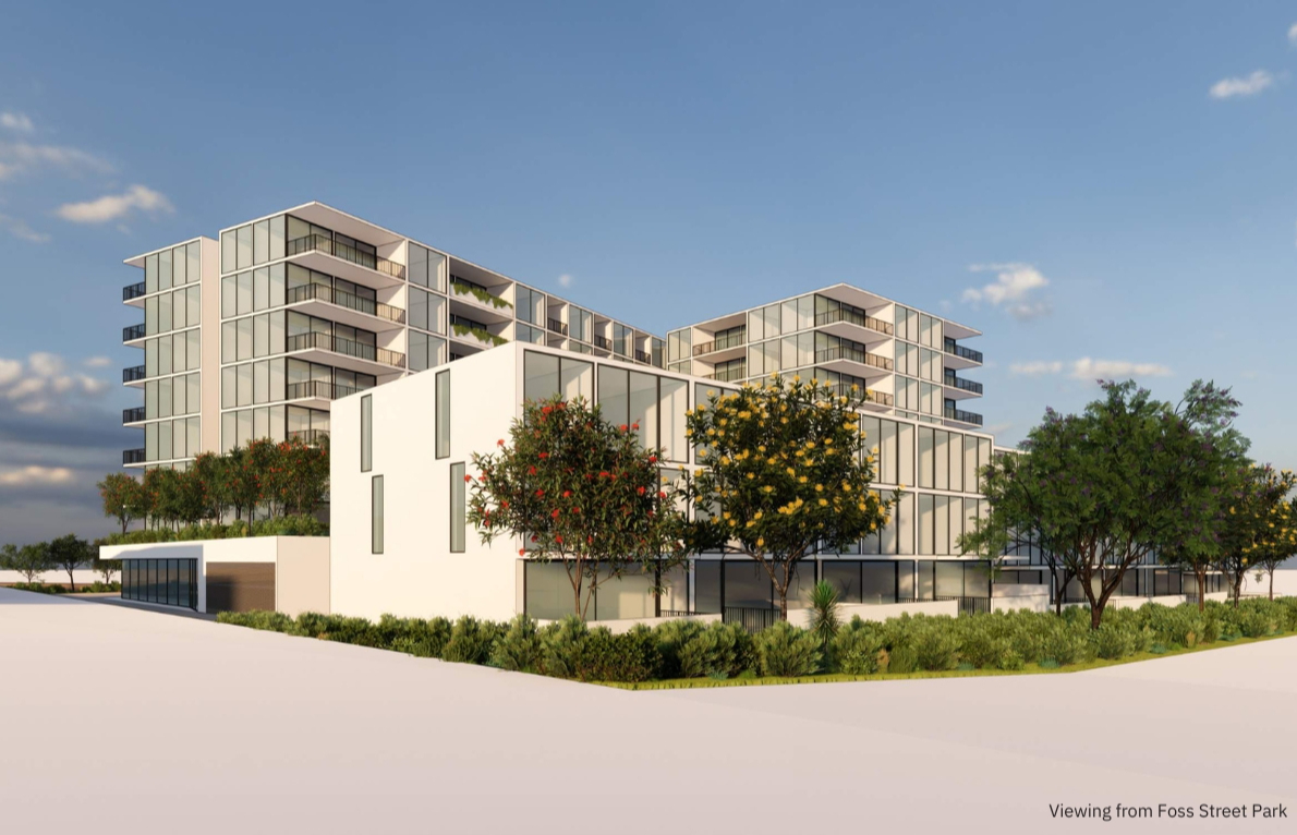 Bicton WA commercial and residential complex